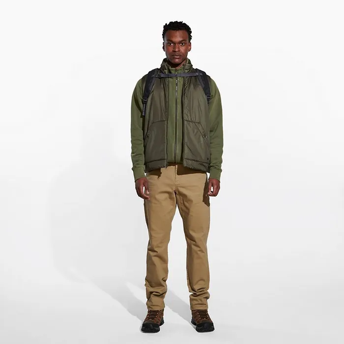 Geotex Insulated Vest Dusty Olive Men Merrell Tops