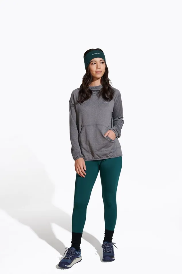 Geotex Pullover Hoody Rock Heather Women Merrell Tops