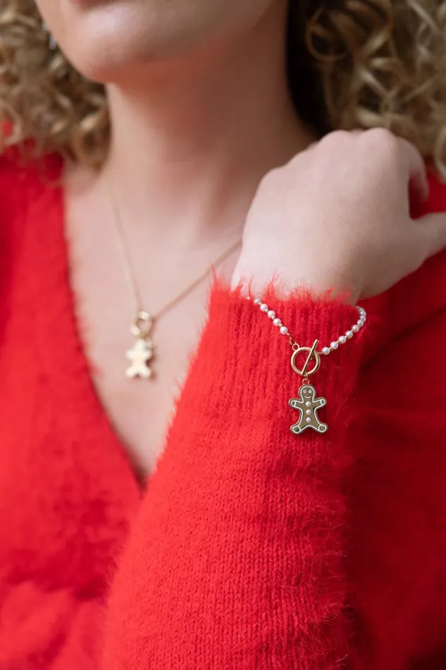 Gingerbread Charm Necklace Shiny Gold Women Alex And Ani Necklaces Gingerbread Charm Necklace Shiny Gold Women Alex And Ani Necklaces