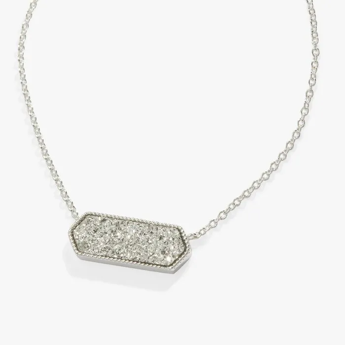 Glitter Druzy Pendant Necklace Silver Silver Women Alex And Ani Necklaces Glitter Druzy Pendant Necklace Silver Silver Women Alex And Ani Necklaces