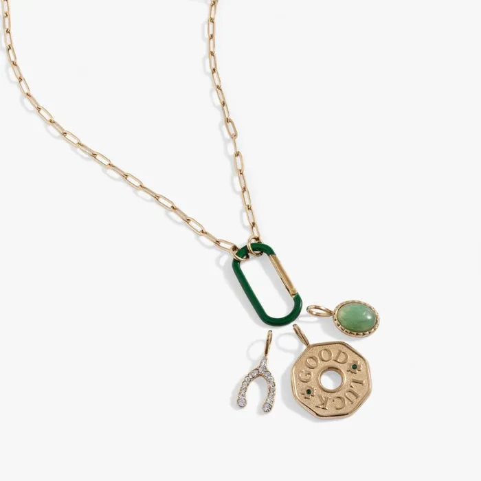 Good Luck Interchangeable Charm Necklace Stainless Steel Gold Women Alex And Ani Interchangeable Starter Set Good Luck Interchangeable Charm Necklace Stainless Steel Gold Women Alex And Ani Interchangeable Starter Set