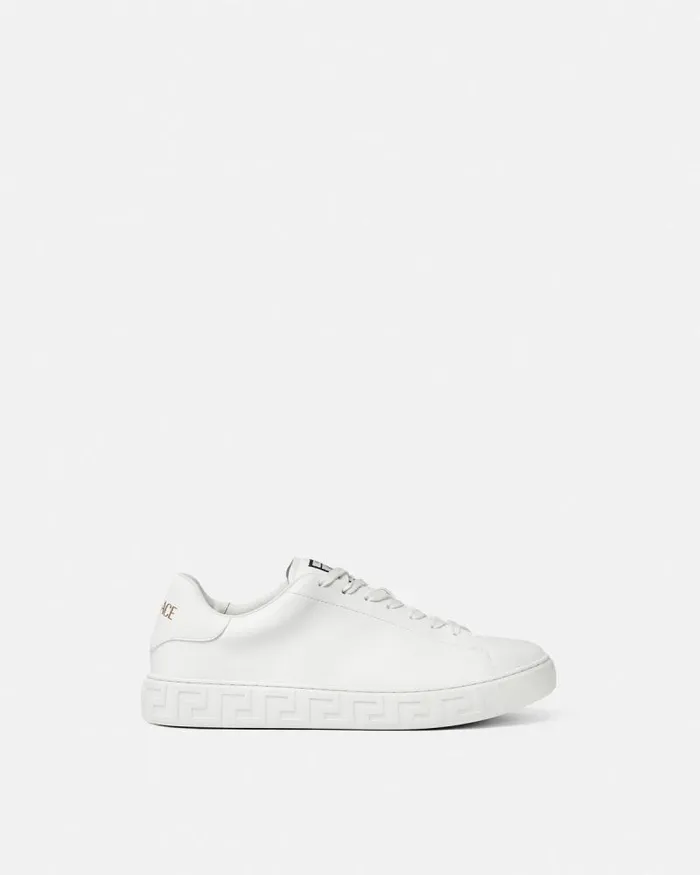 Greca Sneakers White Men Versace Sneakers