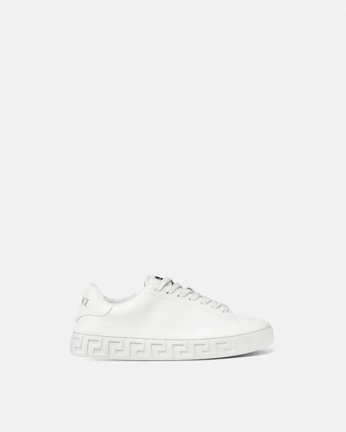 Greca Sneakers White Women Versace Sneakers