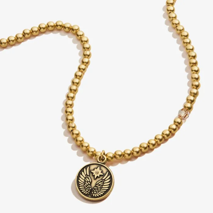 Guardian Angel Crystal Charm Beaded Necklace Rafaelian Gold Women Alex And Ani Spiritual Religious Guardian Angel Crystal Charm Beaded Necklace Rafaelian Gold Women Alex And Ani Spiritual Religious