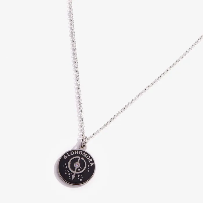 Harry Potter 039Alohomora039 Necklace Adjustable Shiny Silver Women Alex And Ani Necklaces Harry Potter 039Alohomora039 Necklace Adjustable Shiny Silver Women Alex And Ani Necklaces