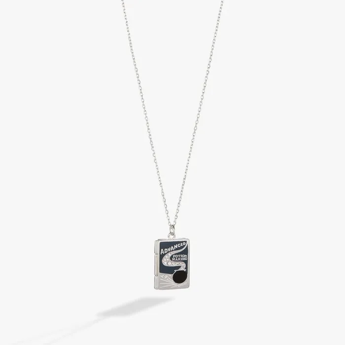 Harry Potter Advanced Potion Making Locket Necklace Silver Women Alex And Ani Halloween Harry Potter Advanced Potion Making Locket Necklace Silver Women Alex And Ani Halloween