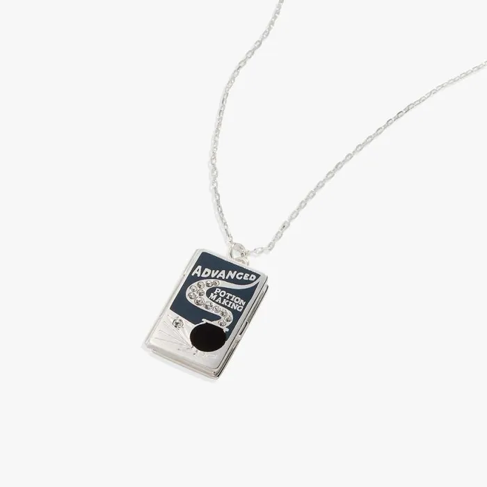 Harry Potter Advanced Potion Making Locket Necklace Silver Women Alex And Ani Necklaces