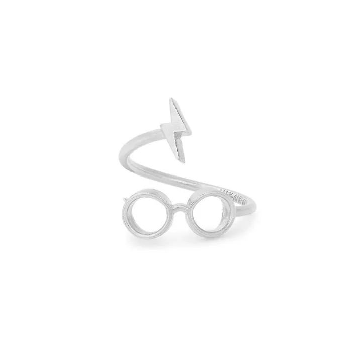Harry Potter Glasses Scar Ring Wrap Sterling Silver Women Alex And Ani Rings