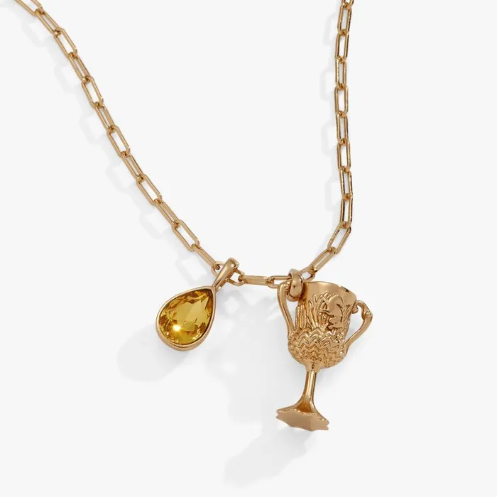Harry Potter Hufflepuff Cup Necklace Antique Gold Women Alex And Ani Necklaces Harry Potter Hufflepuff Cup Necklace Antique Gold Women Alex And Ani Necklaces