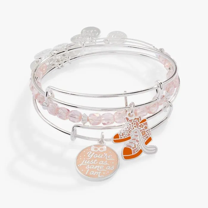 Harry Potter Luna Lovegood Bangle Bracelets Set Of 3 Silver Women Alex And Ani Iconic Alex And Ani Harry Potter Luna Lovegood Bangle Bracelets Set Of 3 Silver Women Alex And Ani Iconic Alex And Ani