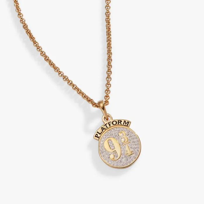 Harry Potter Platform 9 Necklace 14kt Gold Over Sterling Silver Women Alex And Ani Fine Jewelry Harry Potter Platform 9 Necklace 14kt Gold Over Sterling Silver Women Alex And Ani Fine Jewelry