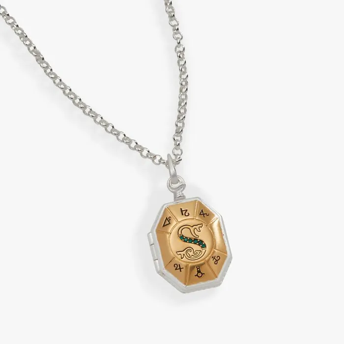 Harry Potter Slytherins Locket Necklace Antique Silver Women Alex And Ani Necklaces Harry Potter Slytherins Locket Necklace Antique Silver Women Alex And Ani Necklaces