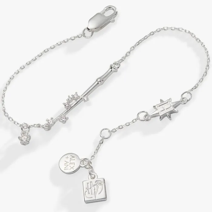 Harry Potter Wand Adjustable Bracelet Sterling Silver Women Alex And Ani Fine Jewelry