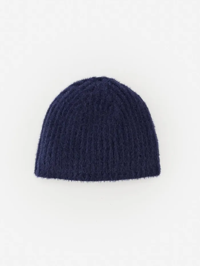 Hats and Gloves Women JMcLaughlin Brianne Beanie Navy
