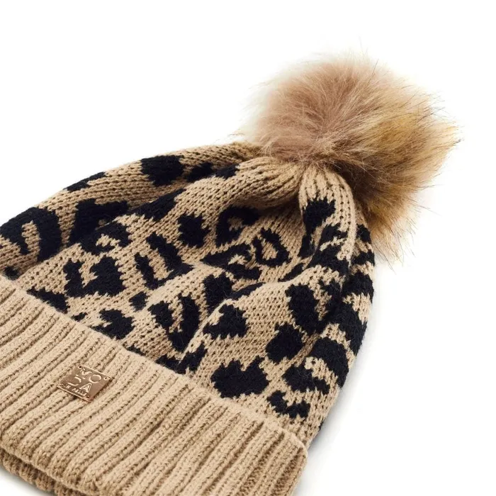 Hats Women Moda In Pelle Cleohat Camel Textile