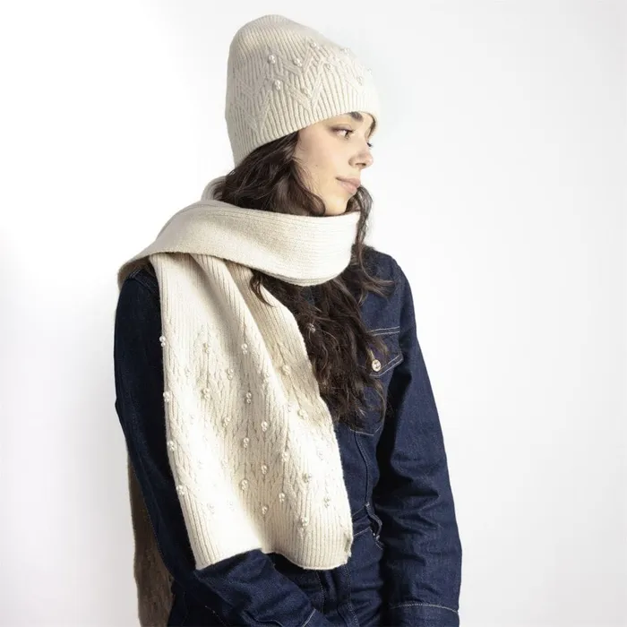 Hats Women Moda In Pelle Promysehat Cream Textile Hats Women Moda In Pelle Promysehat Cream Textile