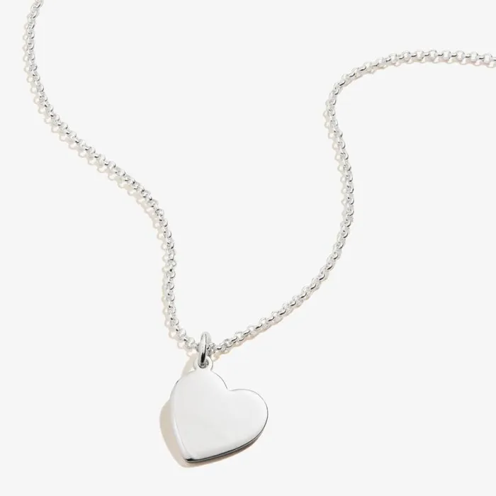 Heart Charm Necklace 21039039 Silver Women Alex And Ani Heart Heart Charm Necklace 21039039 Silver Women Alex And Ani Heart
