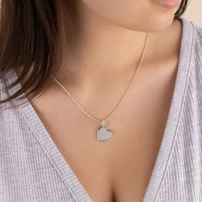 Heart Charm Necklace 21039039 Silver Women Alex And Ani Necklaces Heart Charm Necklace 21039039 Silver Women Alex And Ani Necklaces