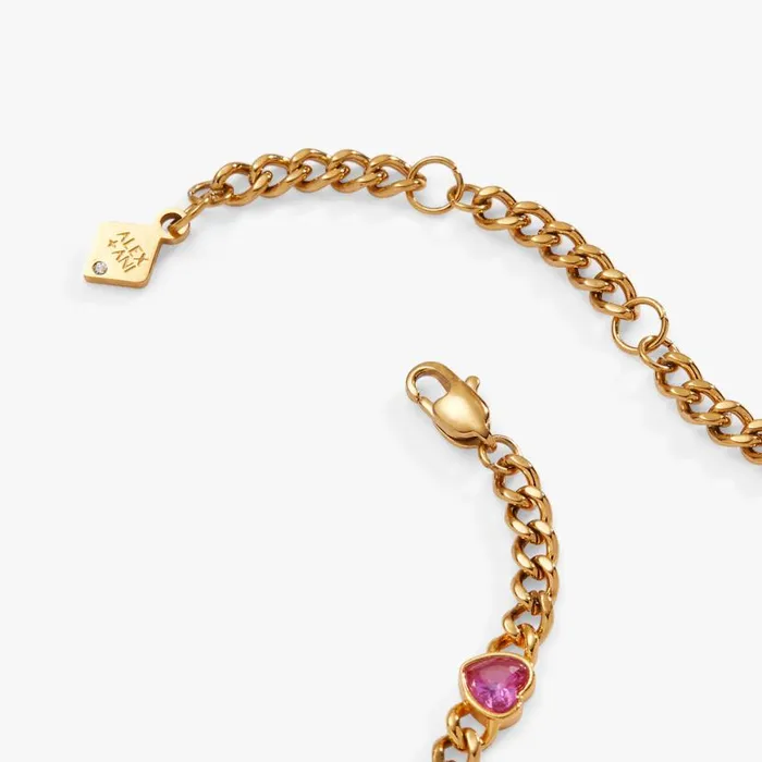 Heart Curb Chain Bracelet Stainless Steel Gold Women Alex And Ani Bracelets Heart Curb Chain Bracelet Stainless Steel Gold Women Alex And Ani Bracelets