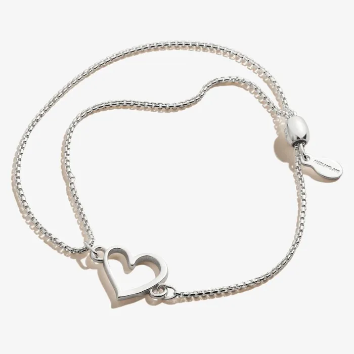 Heart Pull Chain Bracelet 14kt Gold Over Sterling Silver Women Alex And Ani Anniversary Heart Pull Chain Bracelet 14kt Gold Over Sterling Silver Women Alex And Ani Anniversary