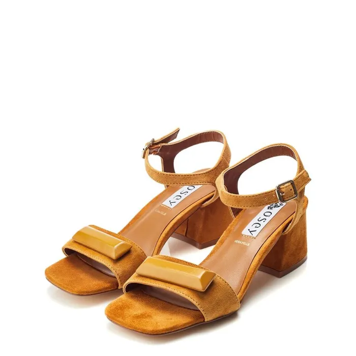 Heeled Sandals Women Moda In Pelle Bsoleful BSurrey Tan Suede