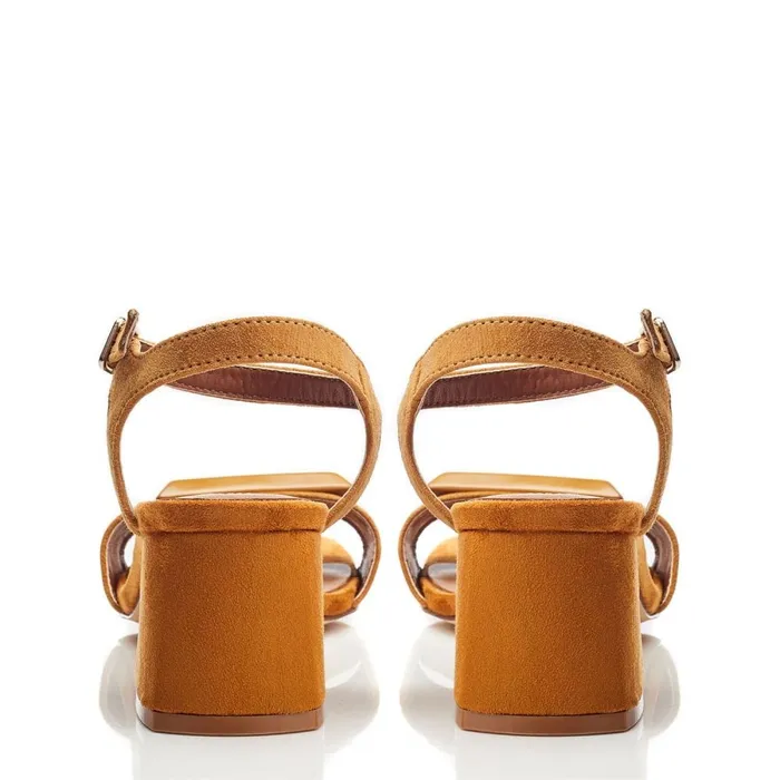 Heeled Sandals Women Moda In Pelle Bsoleful BSurrey Tan Suede