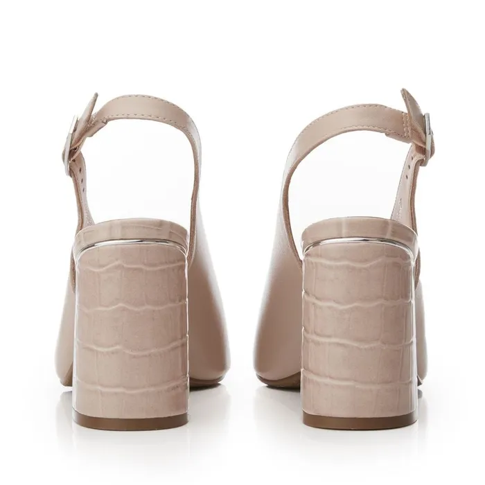 Heeled Sandals Women Moda In Pelle Molina Cameo Leather