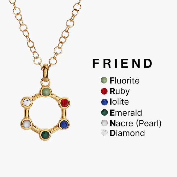 Hidden Message 039Friend039 Crystal Necklace Stainless Steel Gold Women Alex And Ani Necklaces Hidden Message 039Friend039 Crystal Necklace Stainless Steel Gold Women Alex And Ani Necklaces