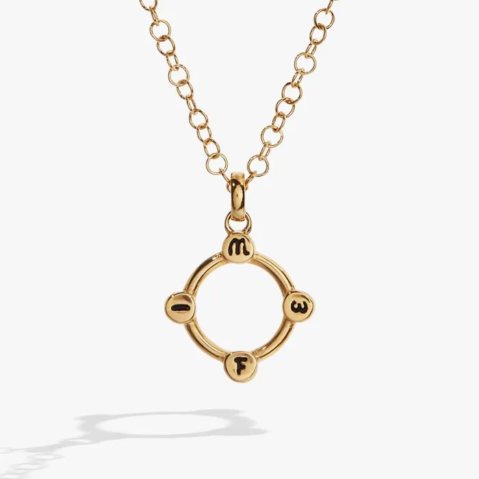 Hidden Message 039Wife039 Crystal Necklace Stainless Steel Gold Women Alex And Ani Necklaces Hidden Message 039Wife039 Crystal Necklace Stainless Steel Gold Women Alex And Ani Necklaces