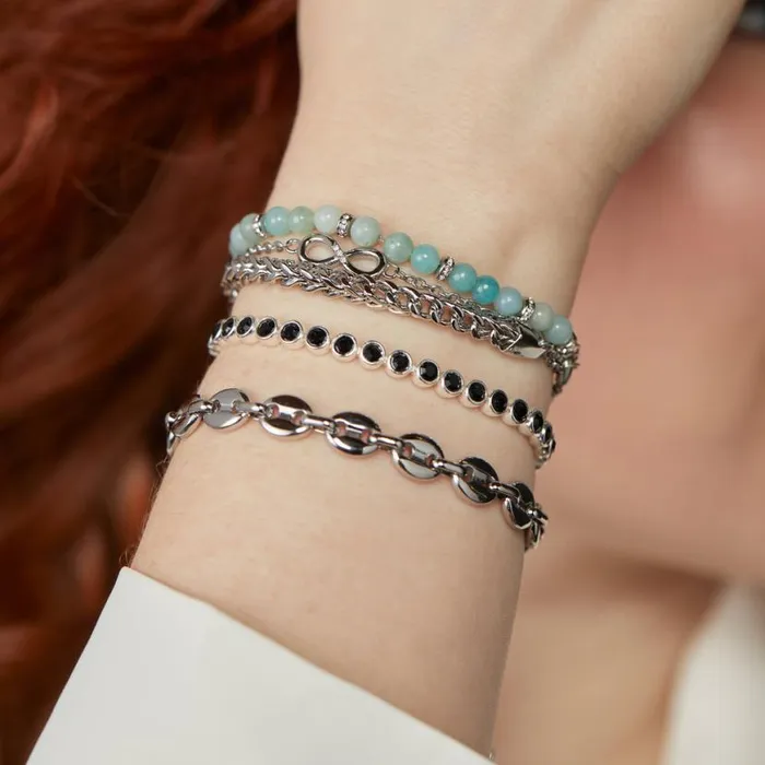 Infinity Stranded Bracelet Set Stainless Steel Silver Women Alex And Ani Balance Harmony Infinity Stranded Bracelet Set Stainless Steel Silver Women Alex And Ani Balance Harmony