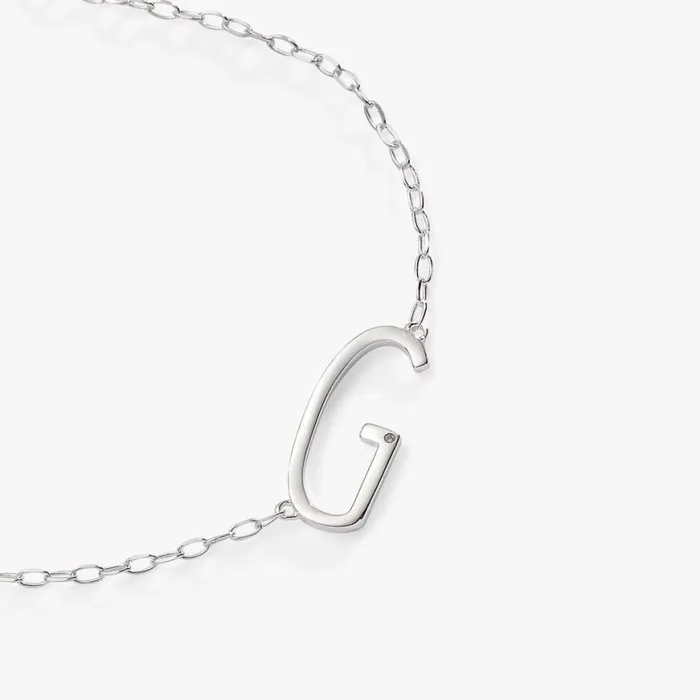 Initial G Precious Elongated Necklace Sterling Silver Women Alex And Ani Necklaces Initial G Precious Elongated Necklace Sterling Silver Women Alex And Ani Necklaces