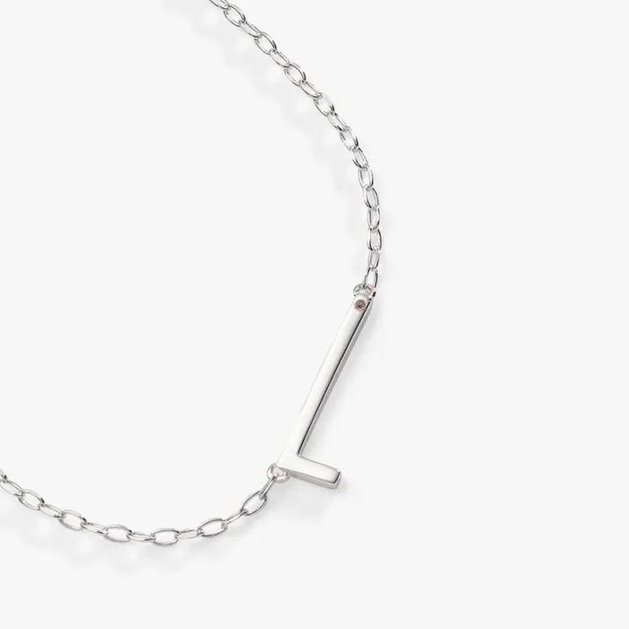 Initial L Precious Elongated Necklace 14kt Gold Over 925 Sterling Silver Women Alex And Ani Fine Jewelry