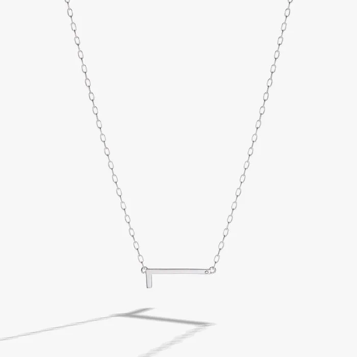 Initial L Precious Elongated Necklace 14kt Gold Over 925 Sterling Silver Women Alex And Ani Fine Jewelry