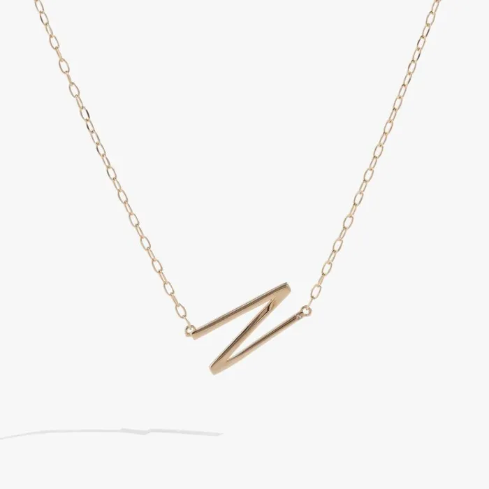 Initial N Precious Elongated Necklace 14kt Gold Over 925 Sterling Silver Women Alex And Ani Fine Jewelry Initial N Precious Elongated Necklace 14kt Gold Over 925 Sterling Silver Women Alex And Ani Fine Jewelry