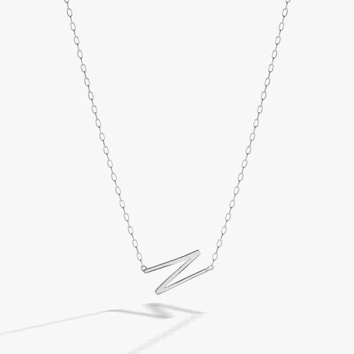 Initial N Precious Elongated Necklace 14kt Gold Over 925 Sterling Silver Women Alex And Ani Fine Jewelry