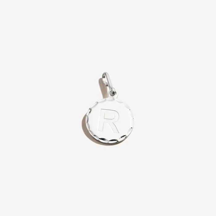 Initial R Charm Sterling Silver Women Alex And Ani Fine Jewelry
