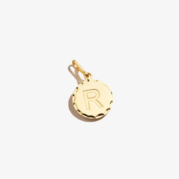 Initial R Charm Sterling Silver Women Alex And Ani Fine Jewelry