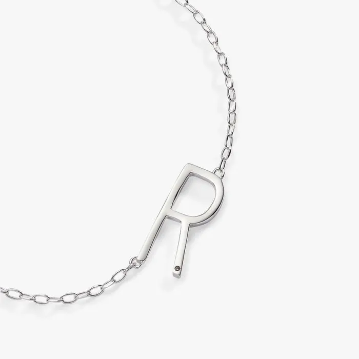Initial R Precious Elongated Necklace Sterling Silver Women Alex And Ani Necklaces Initial R Precious Elongated Necklace Sterling Silver Women Alex And Ani Necklaces