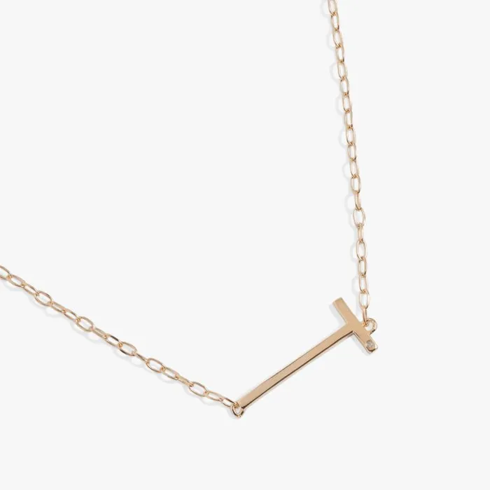 Initial T Precious Elongated Necklace 14kt Gold Over 925 Sterling Silver Women Alex And Ani Fine Jewelry Initial T Precious Elongated Necklace 14kt Gold Over 925 Sterling Silver Women Alex And Ani Fine Jewelry