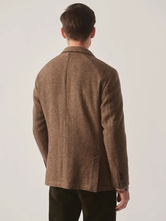 Jackets and Outerwear Men JMcLaughlin McCown Wool Sport Coat In Herringbone Beigebrown Jackets and Outerwear Men JMcLaughlin McCown Wool Sport Coat In Herringbone Beigebrown