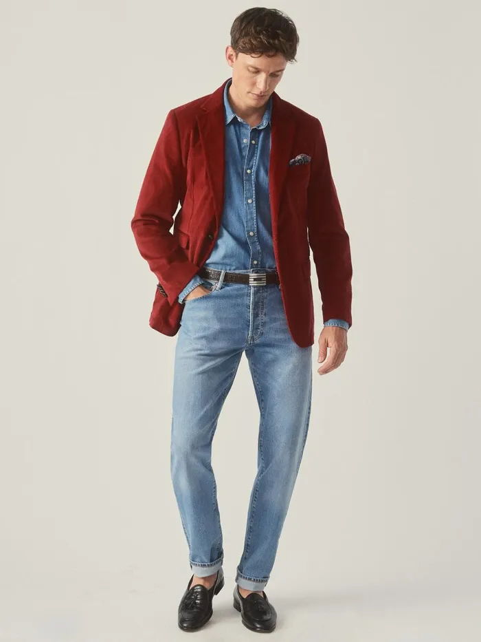 Jackets and Outerwear Men JMcLaughlin Suffolk Corduroy Sport Coat Berry Jackets and Outerwear Men JMcLaughlin Suffolk Corduroy Sport Coat Berry