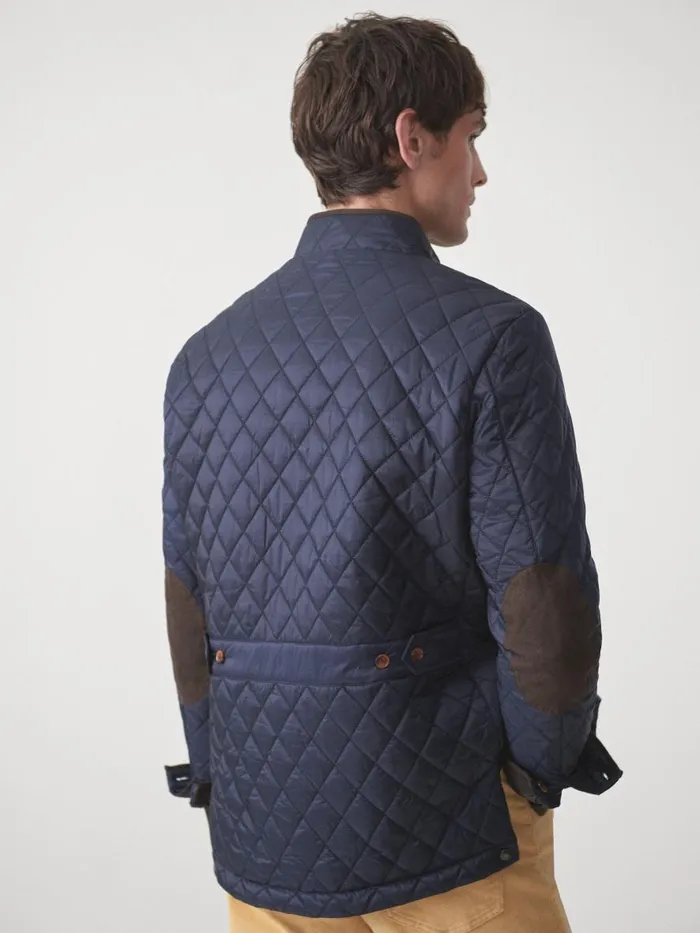 Jackets and Outerwear Men JMcLaughlin Upland Quilted Jacket Navy Jackets and Outerwear Men JMcLaughlin Upland Quilted Jacket Navy