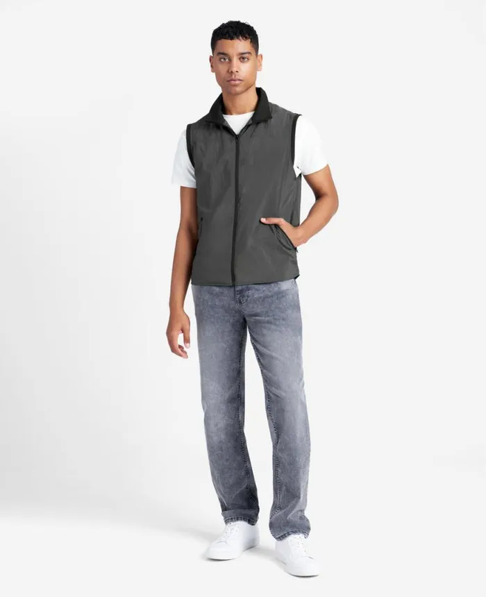 Jackets and Outerwear Men Kenneth Cole Lightweight WaterResistant Vest Charcoal Jackets and Outerwear Men Kenneth Cole Lightweight WaterResistant Vest Charcoal