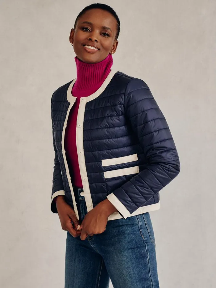 Jackets and Outerwear Women JMcLaughlin Eva Puffer Jacket Dark Navy