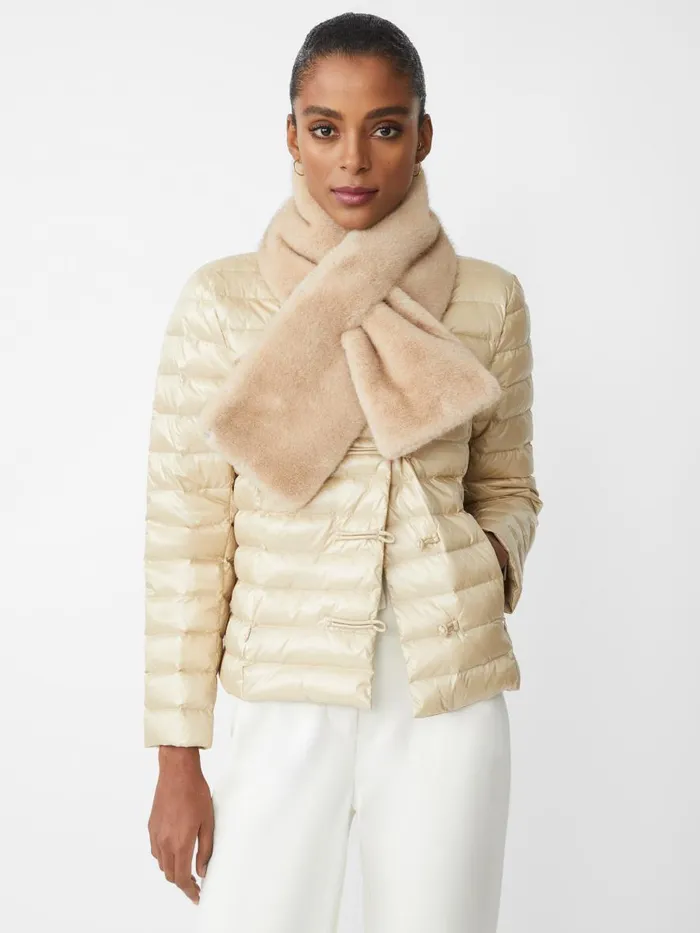 Jackets and Outerwear Women JMcLaughlin Hayes Puffer Jacket Champagne