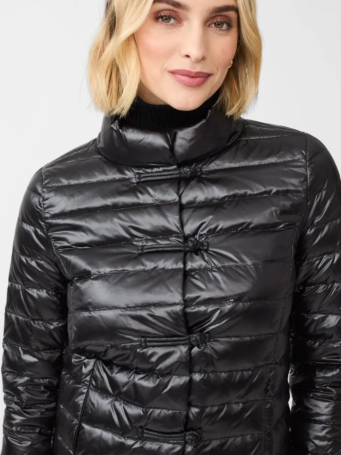 Jackets and Outerwear Women JMcLaughlin Hayes Puffer Jacket Shiny Black Jackets and Outerwear Women JMcLaughlin Hayes Puffer Jacket Shiny Black