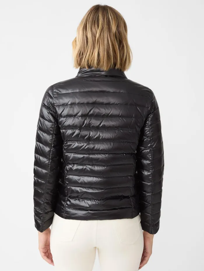 Jackets and Outerwear Women JMcLaughlin Hayes Puffer Jacket Shiny Black Jackets and Outerwear Women JMcLaughlin Hayes Puffer Jacket Shiny Black