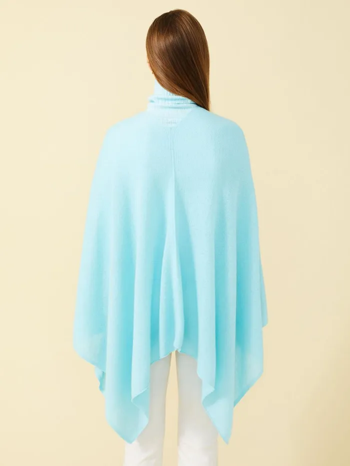 Jackets and Outerwear Women JMcLaughlin Julia Cashmere Wrap Aqua