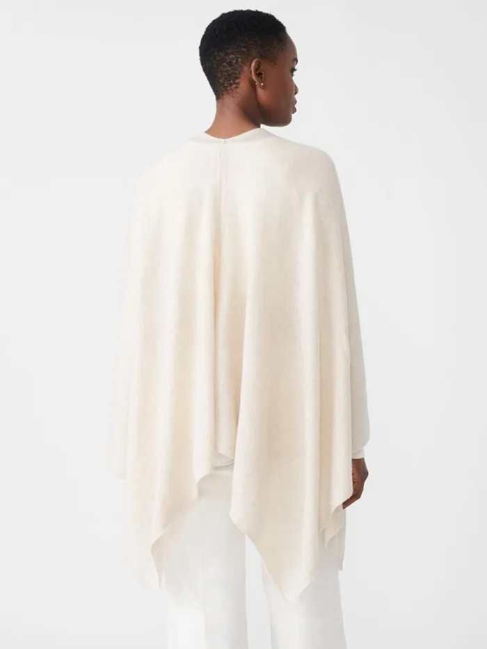 Jackets and Outerwear Women JMcLaughlin Julia Cashmere Wrap Oatmeal