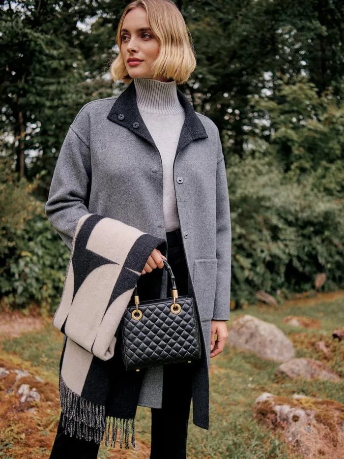 Jackets and Outerwear Women JMcLaughlin Lyons Reversible Wool Coat Dark Charcoalgray Jackets and Outerwear Women JMcLaughlin Lyons Reversible Wool Coat Dark Charcoalgray